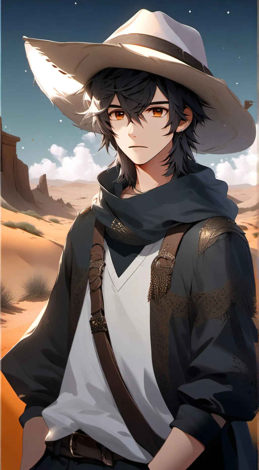 ai character: Raley background