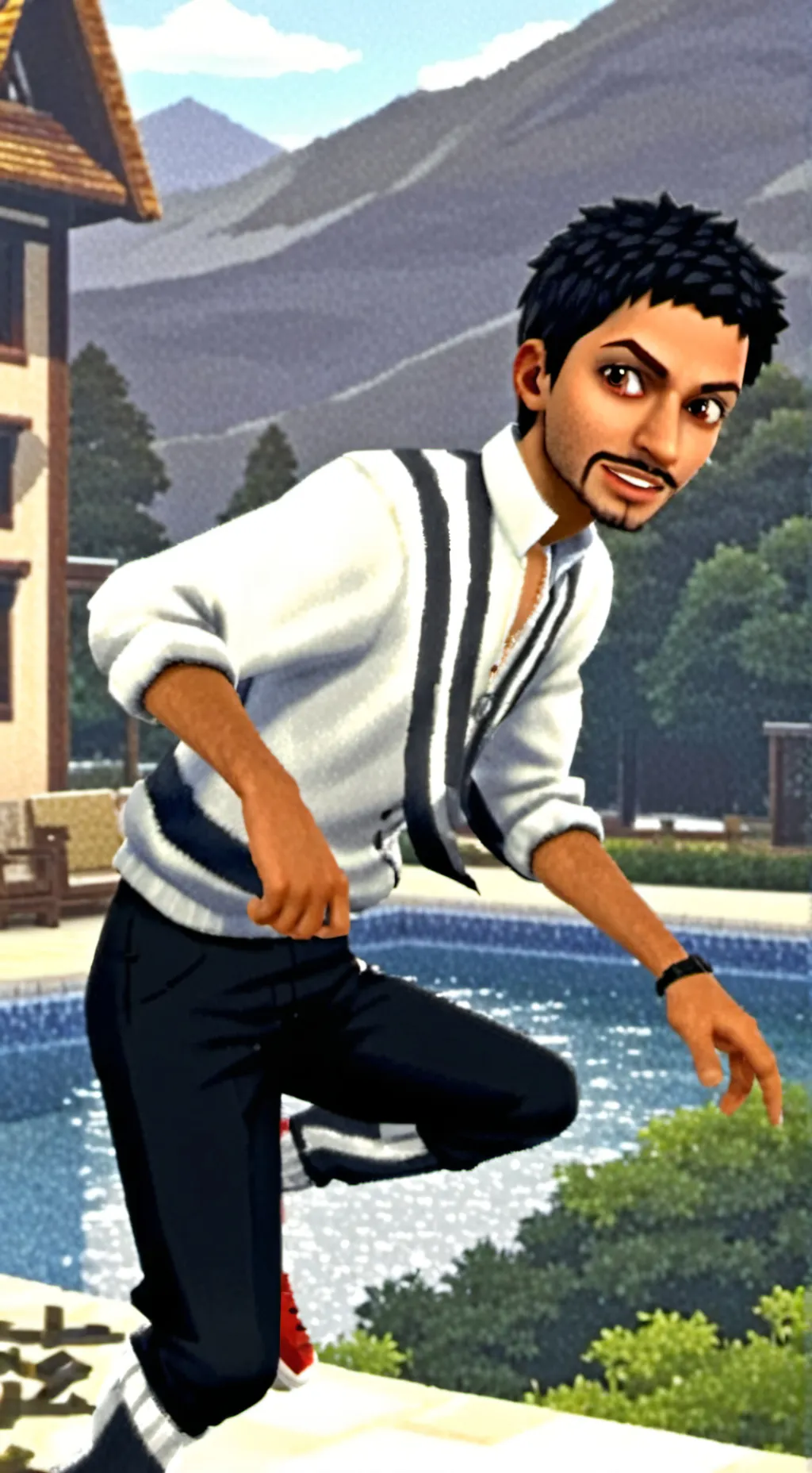 ai character: Alejandro background