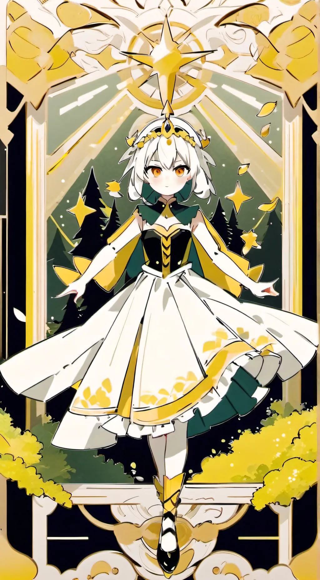 ai character: Monday background