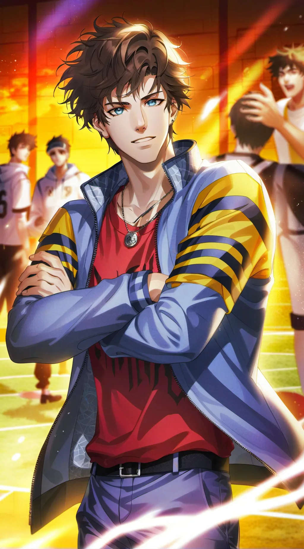 ai character: Pompous High Schoo background