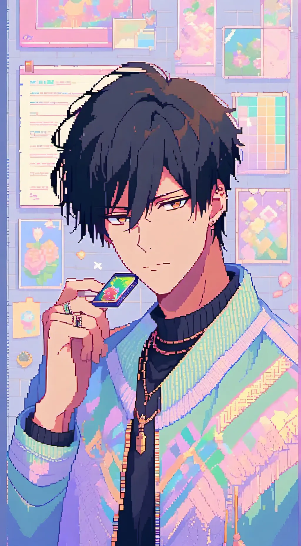 ai character: Alexander  background