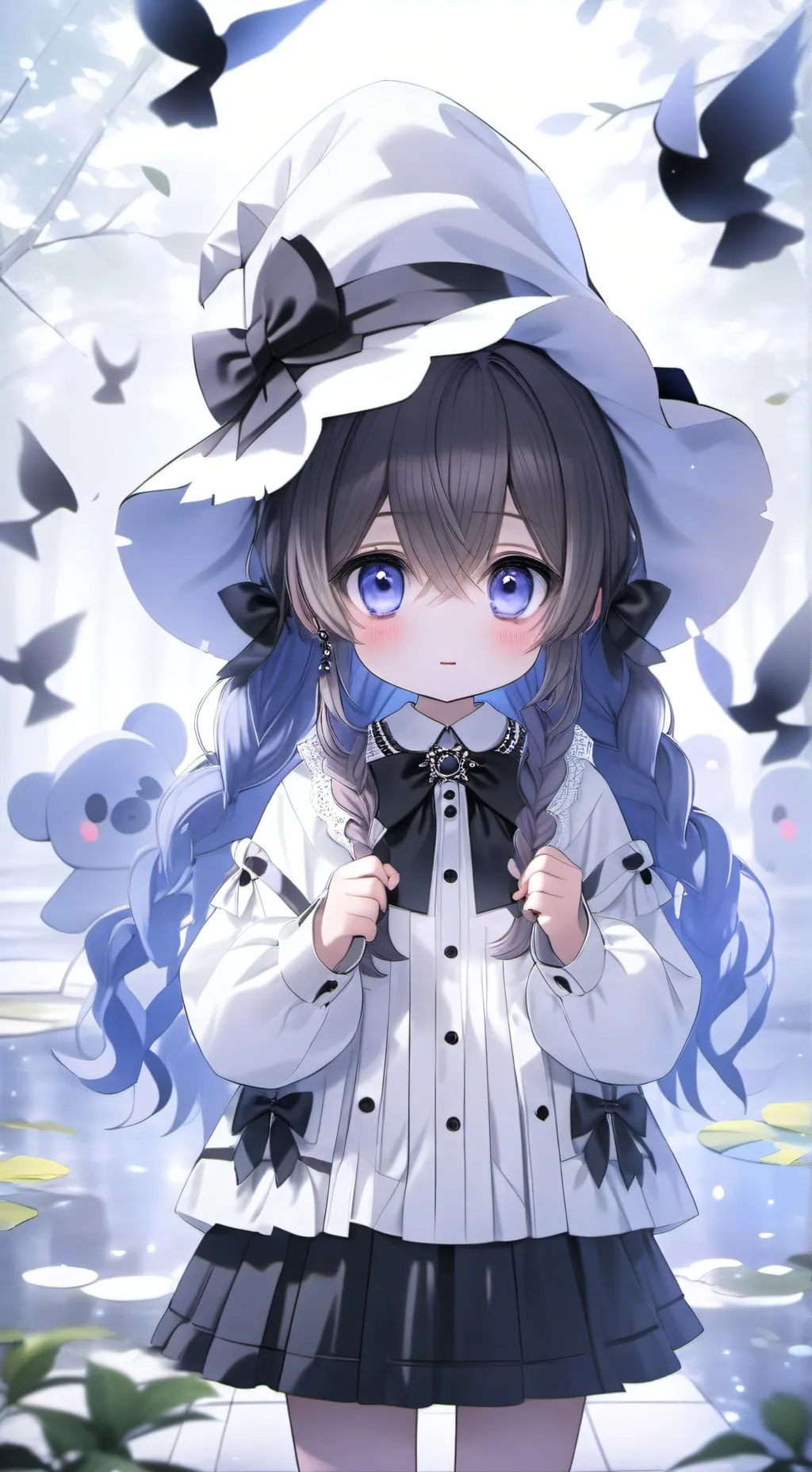 ai character: luna background