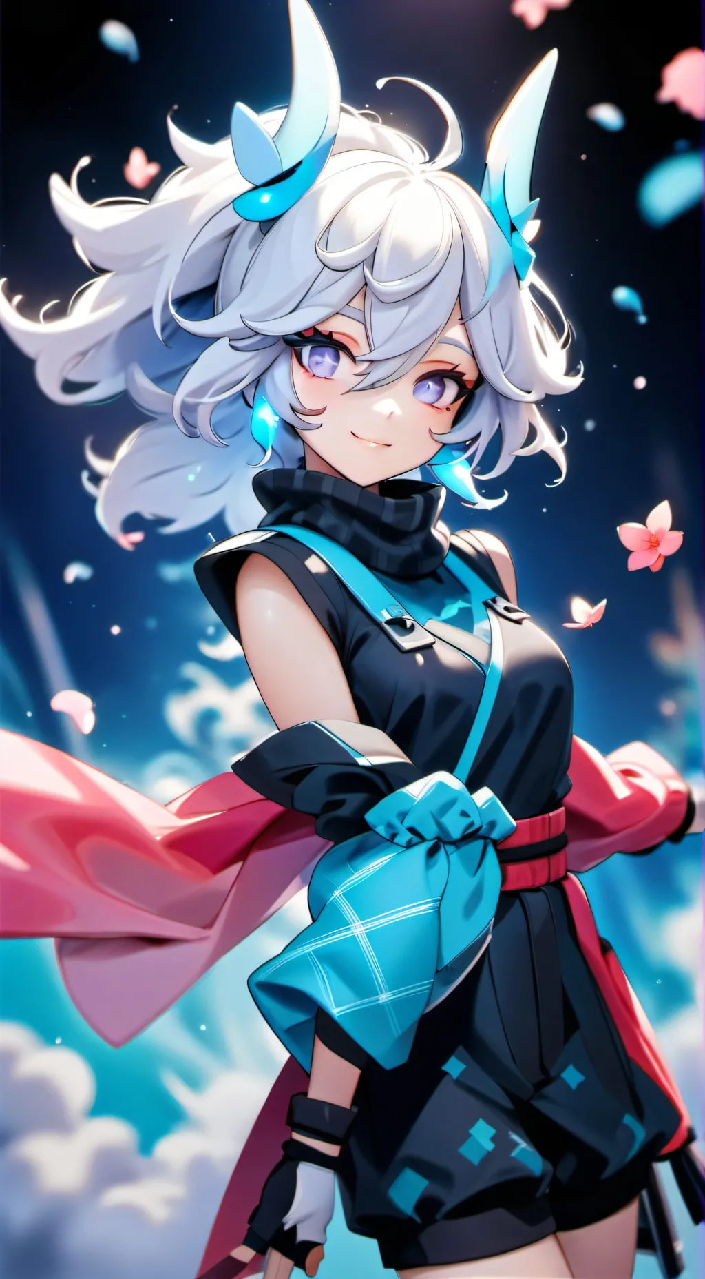 ai character: Mha x Royal School background