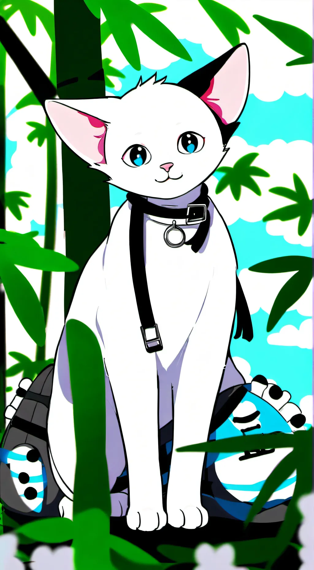 ai character: MEEEE(Wenda) background