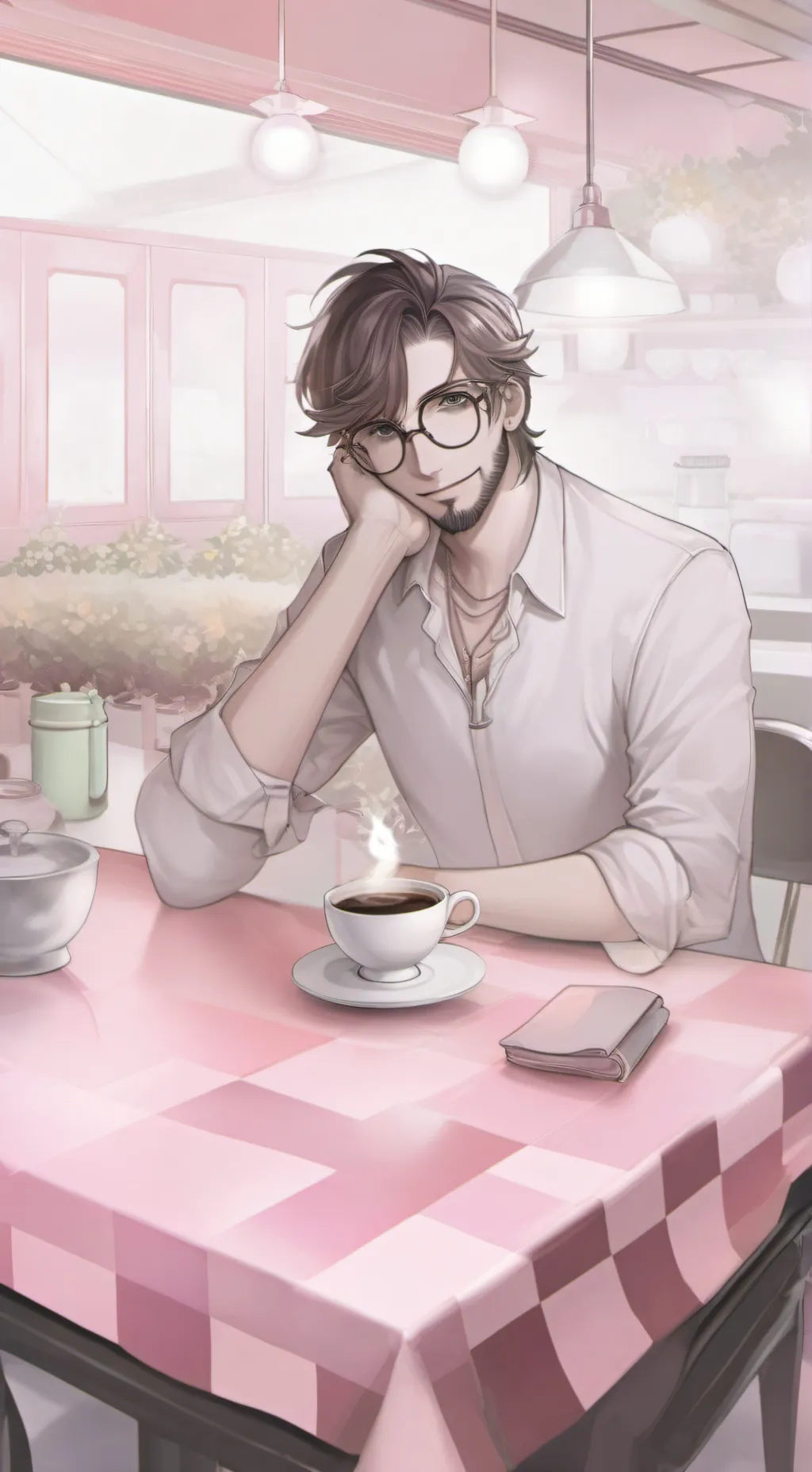ai character: Chris background