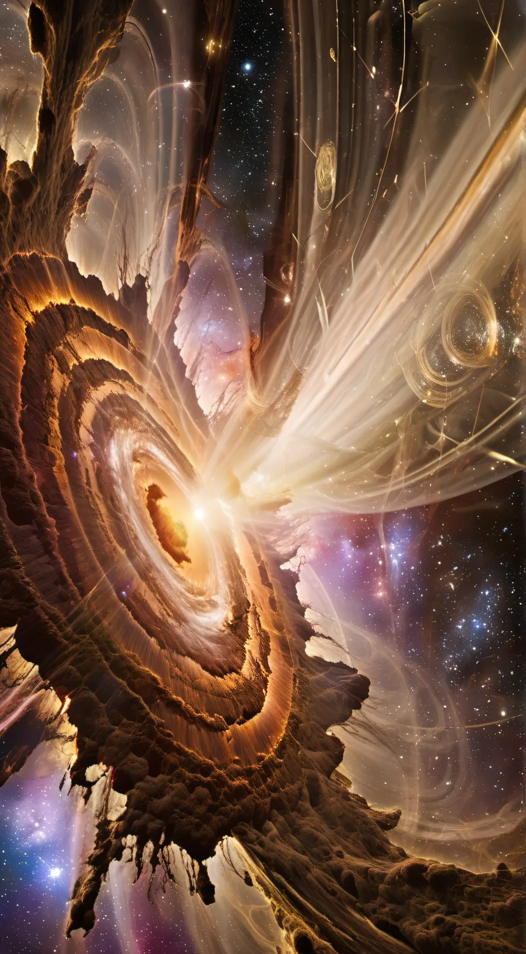 ai character: Quasar background