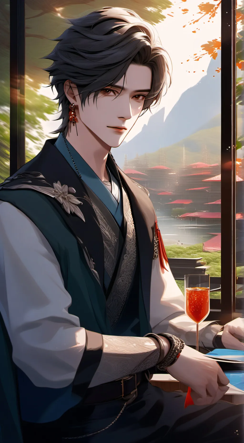 ai character: Isaac background