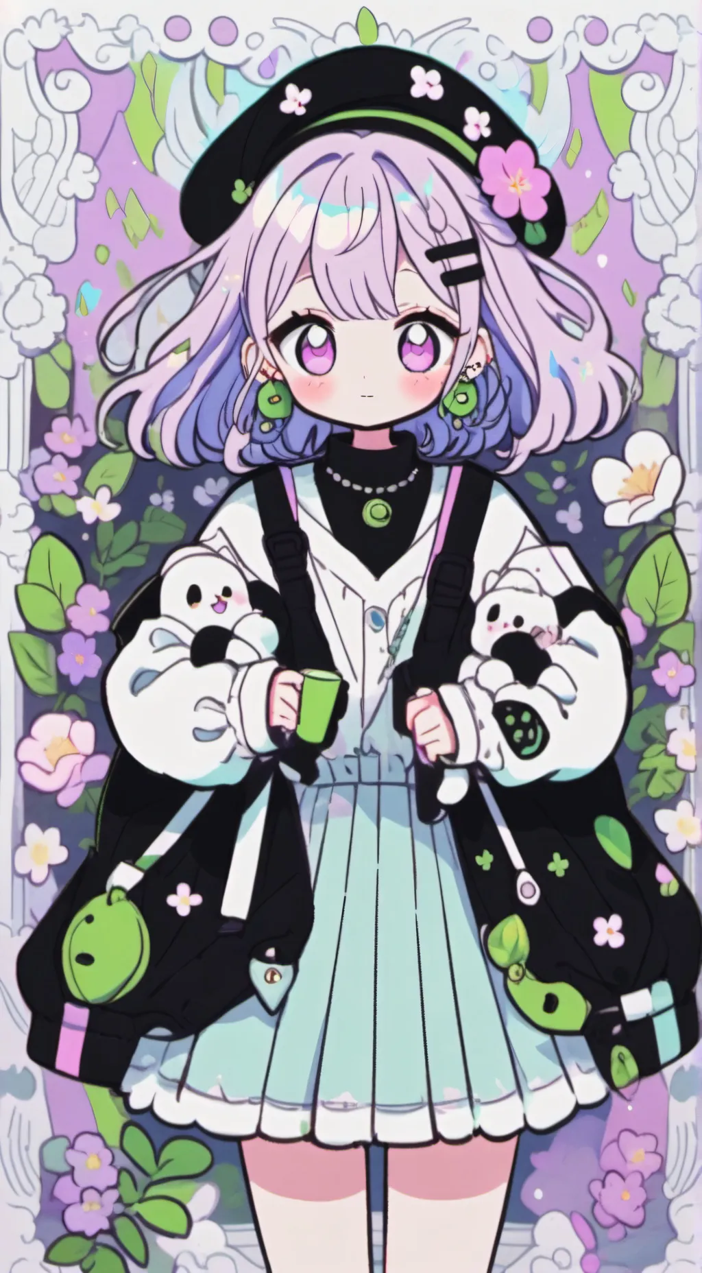 ai character: Dw call part 4 background