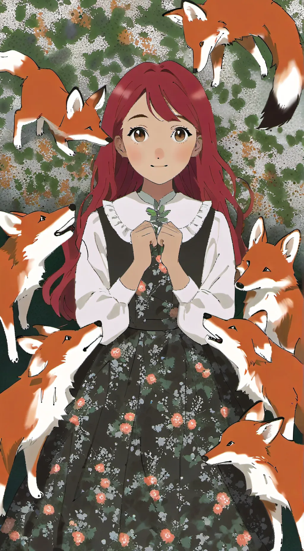 ai character: Merannda  background