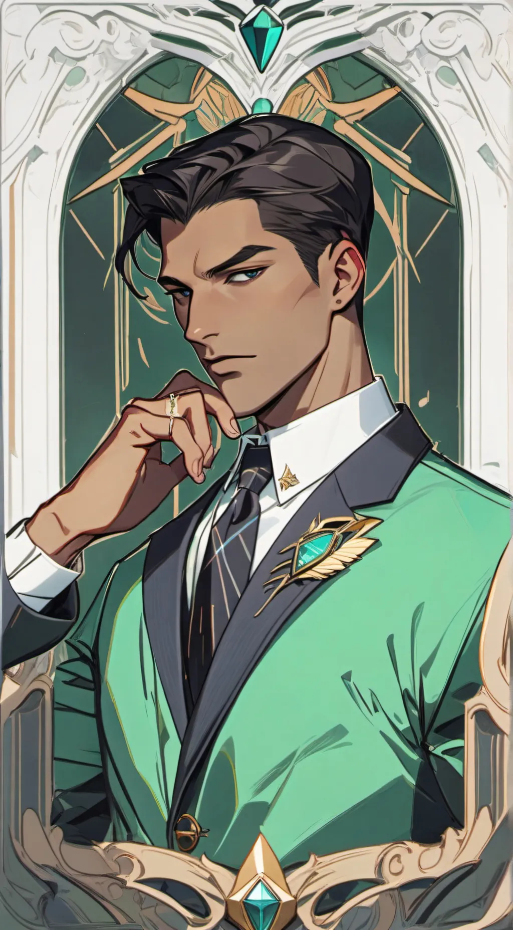 ai character: Nathaniel Woods background