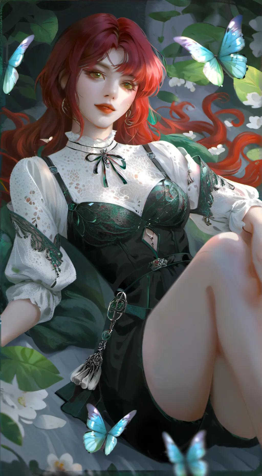 ai character: serena background