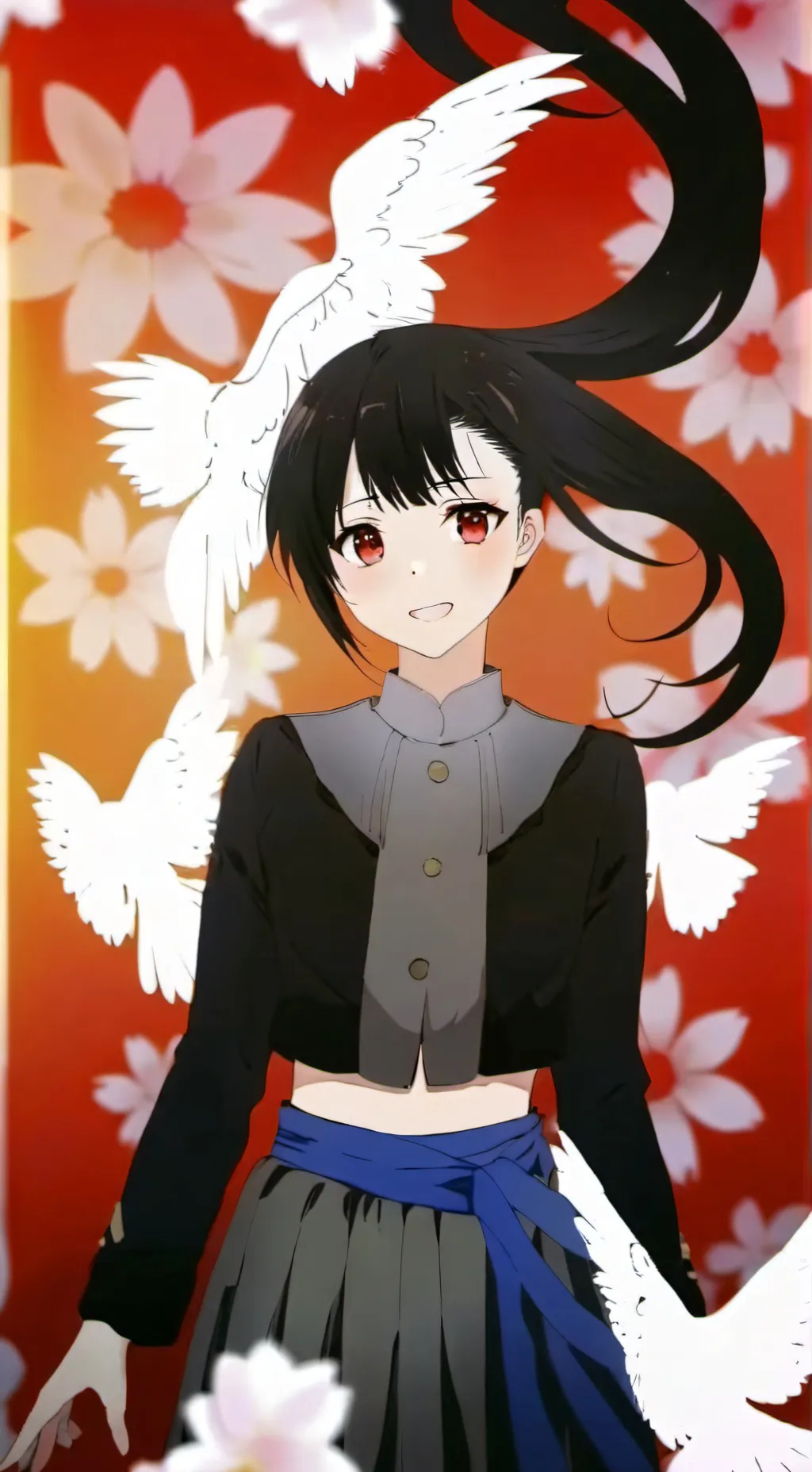 ai character: KOSAKI ONODERA  background