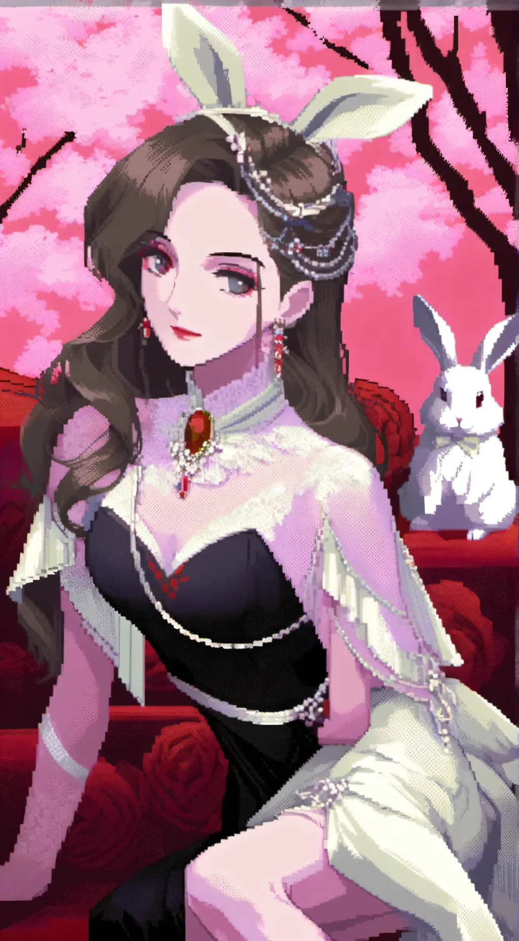 ai character: LUCIA background