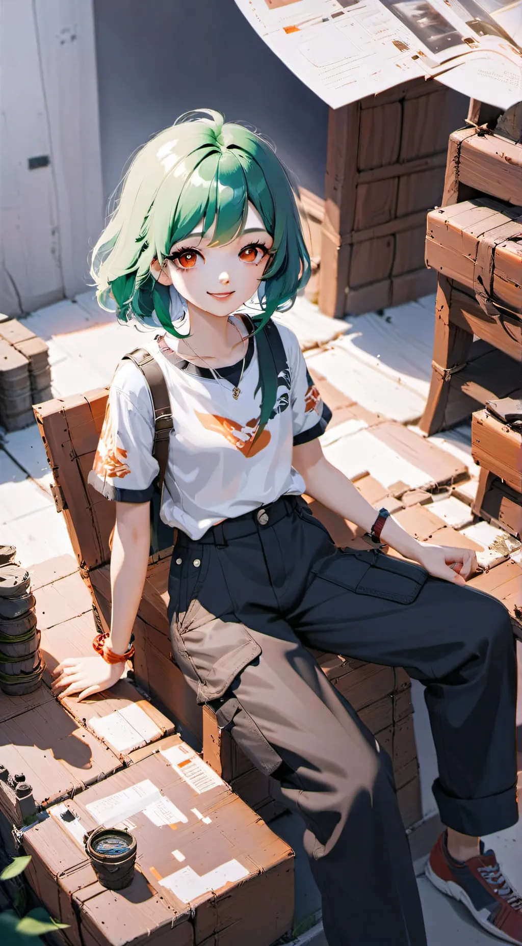 ai character: bkdk daughter  background