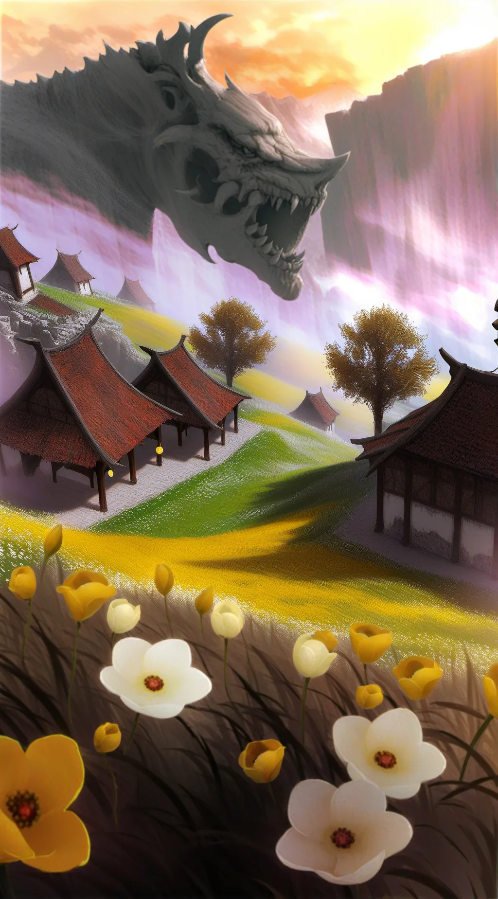 ai character: ★Pure vanilla★ background