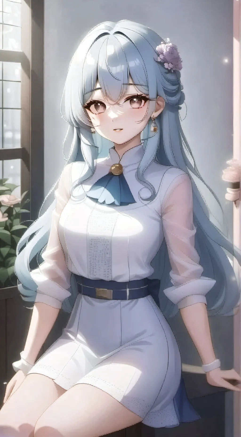 ai character: Alanis  background