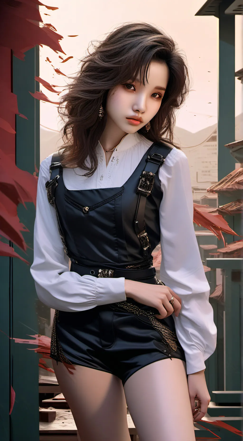 ai character: Надя  background