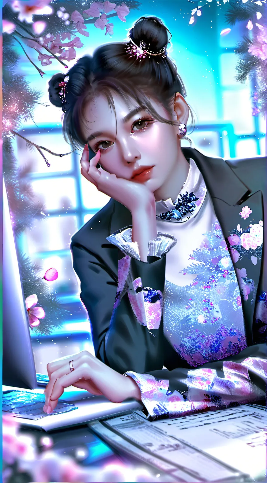 ai character: Ina  background