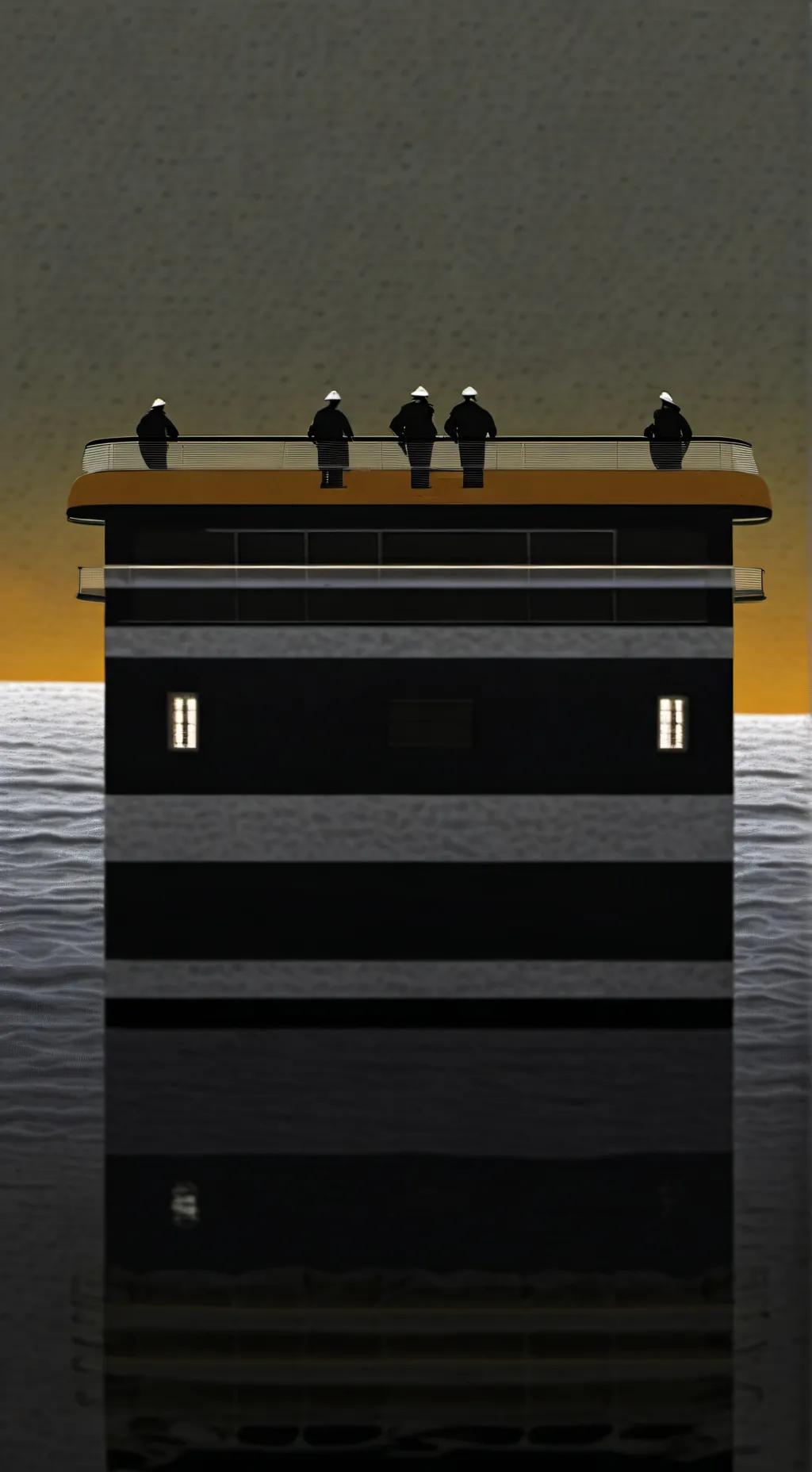 ai character: navy friends  background