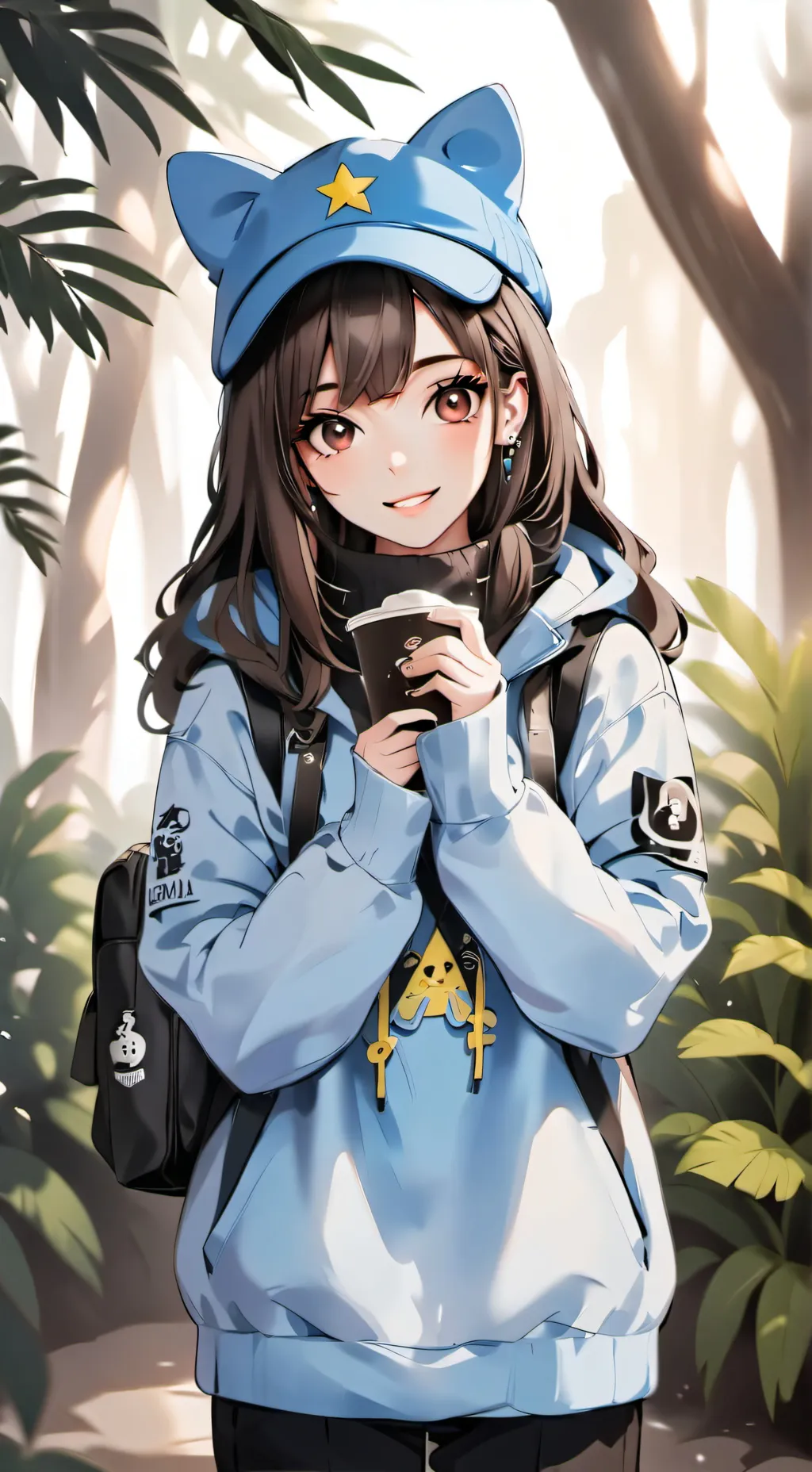 ai character: Arianna  background