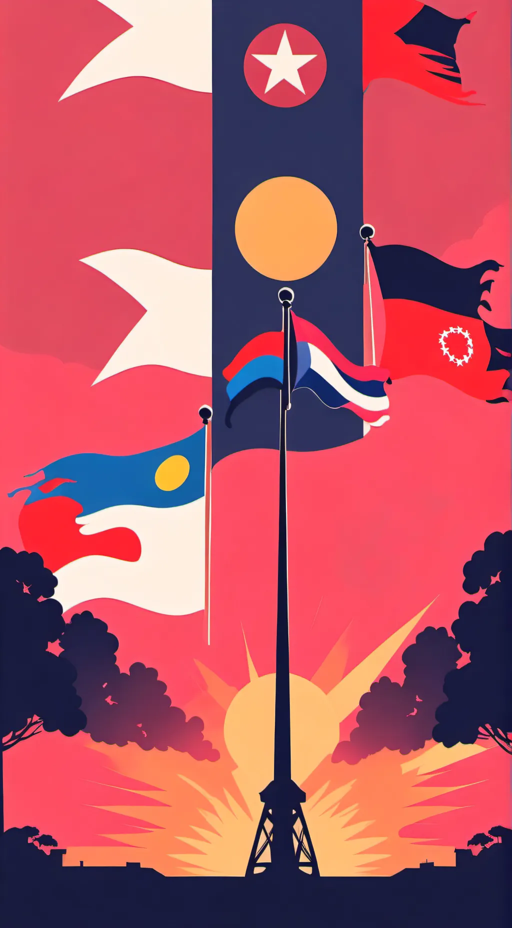 ai character: Countryhumans  background