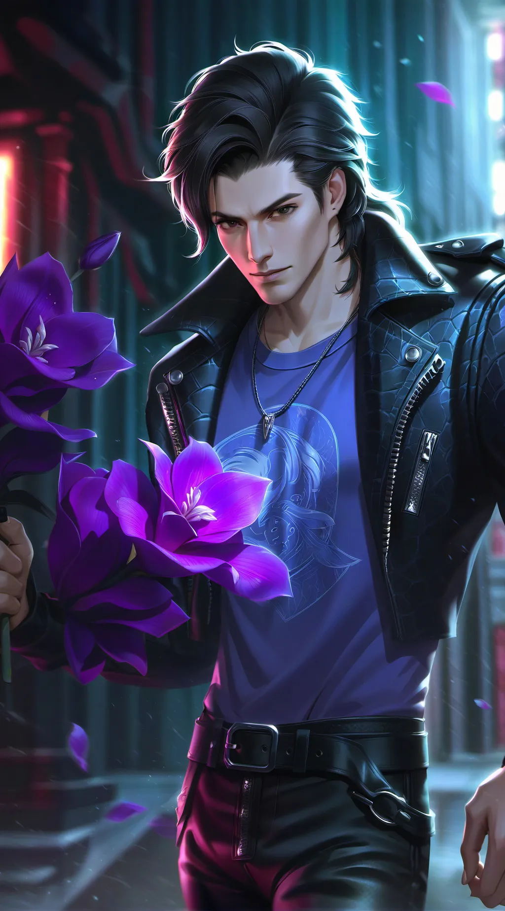 ai character: Dante background