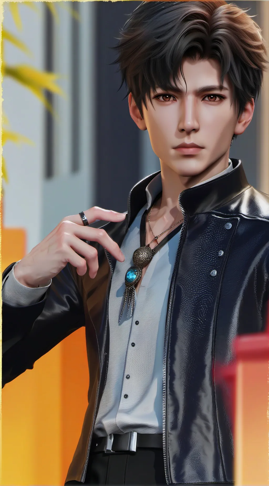 ai character: arial background