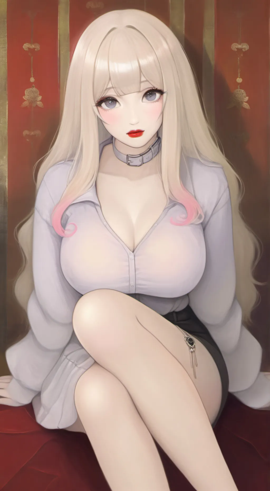 ai character: Amber  background