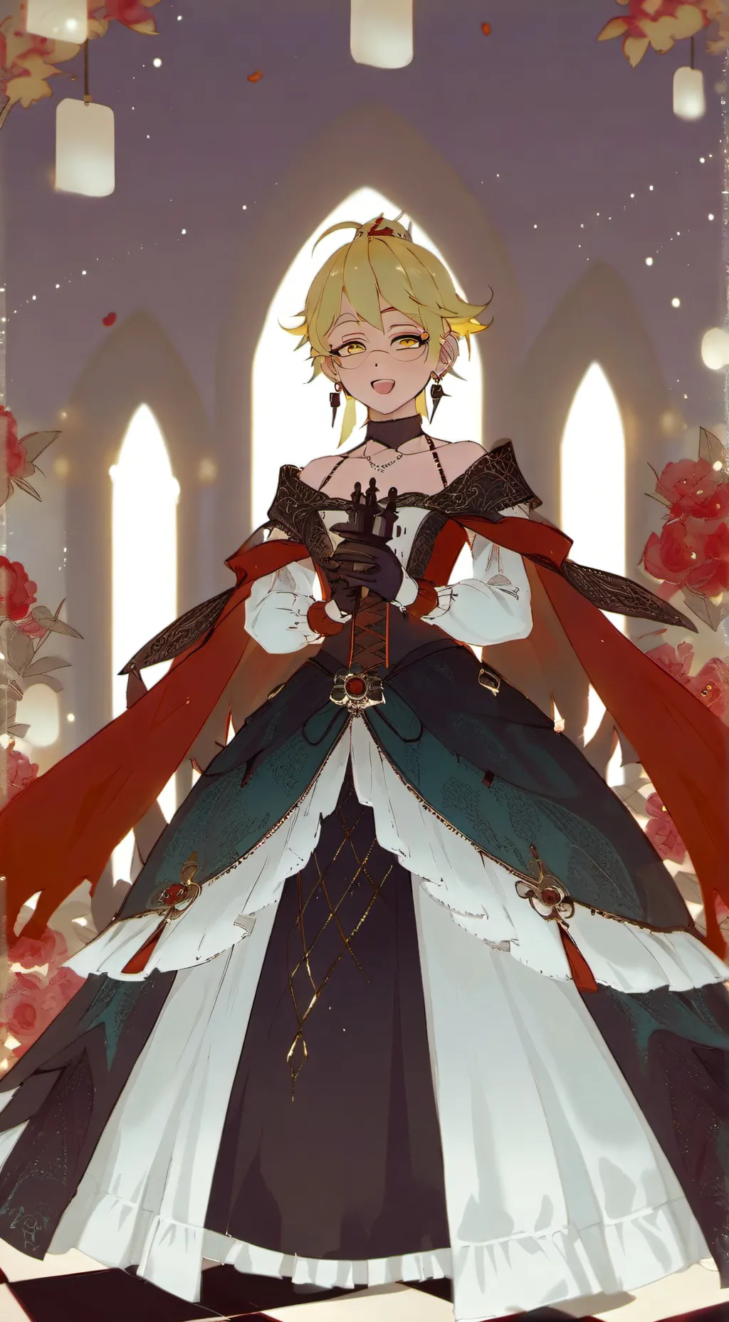 ai character: † ARIA † background