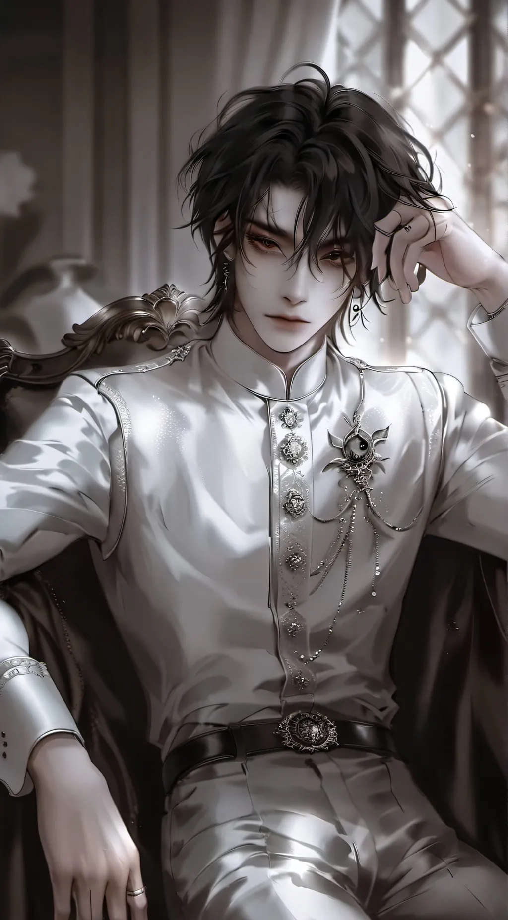 ai character: Александр background