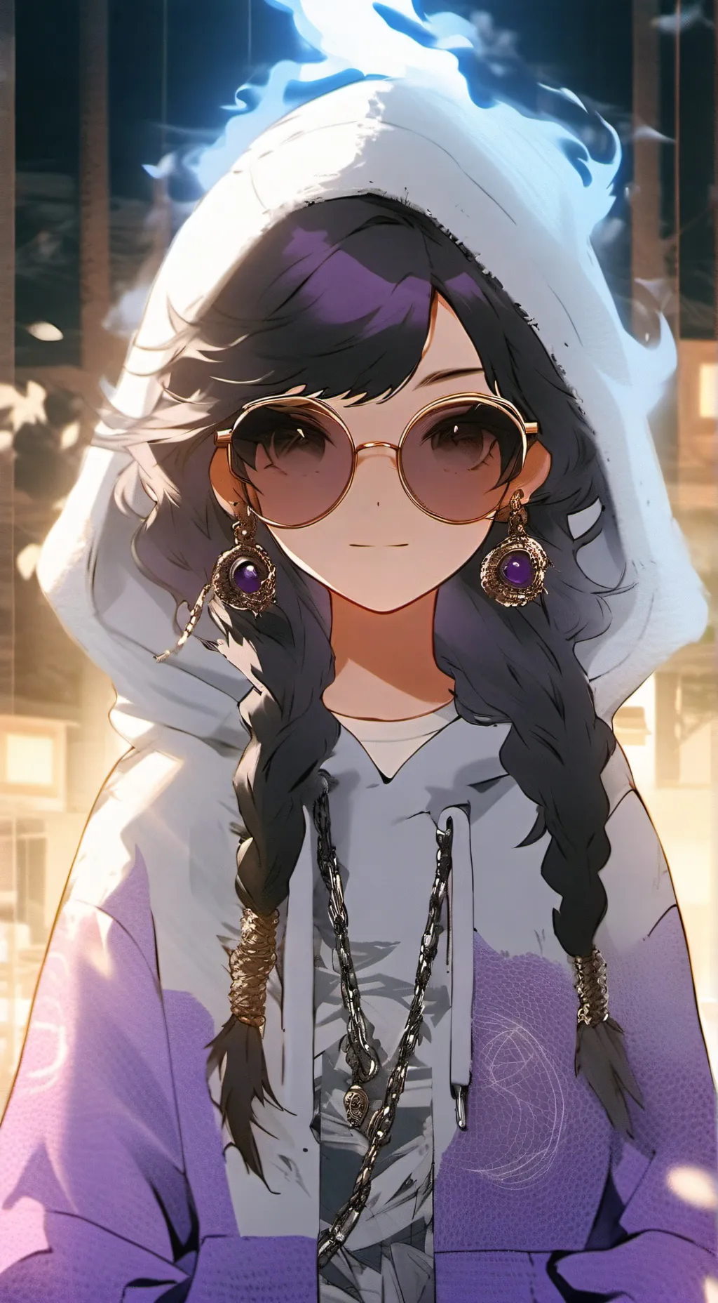 ai character: Shade background