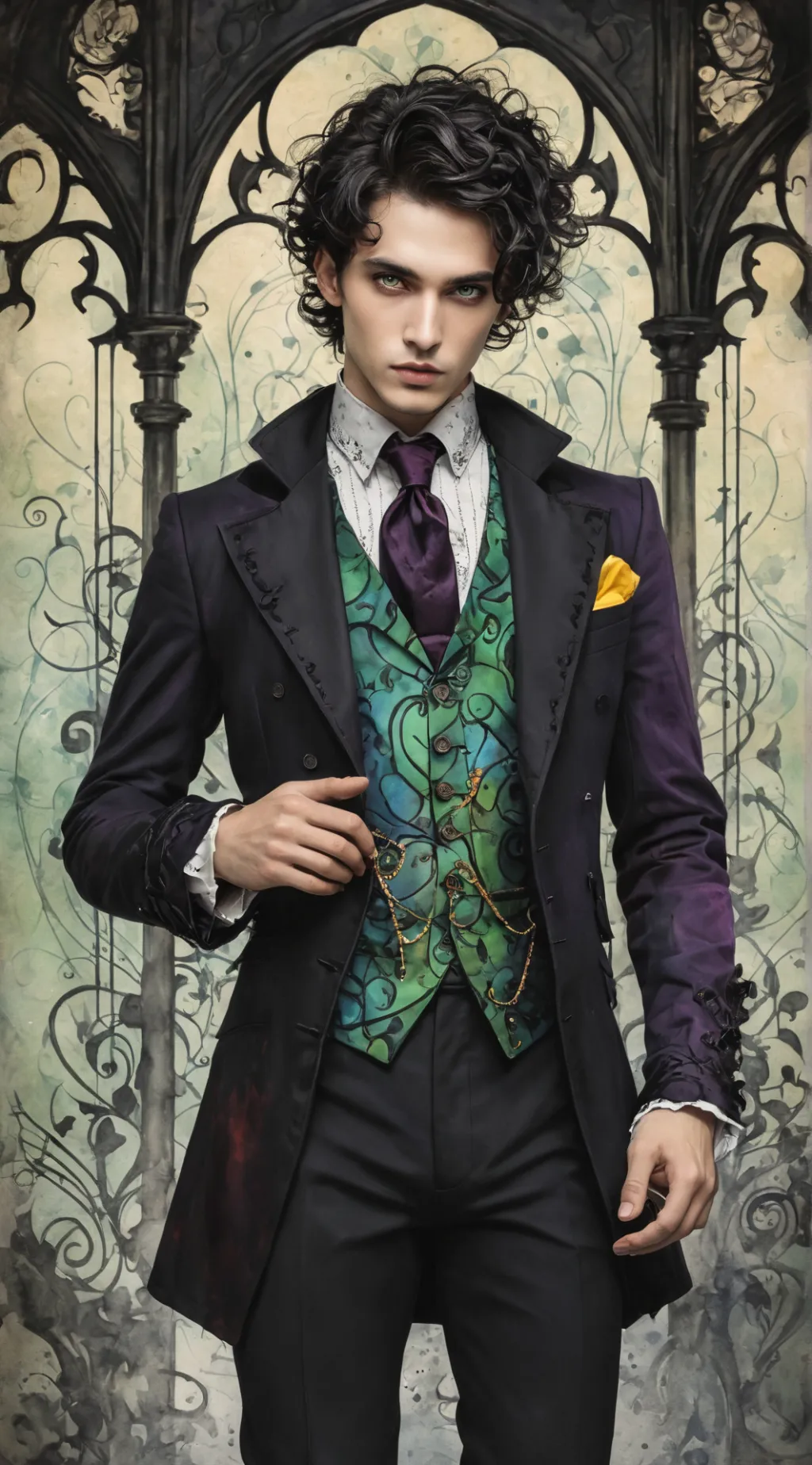 ai character: Calixte background
