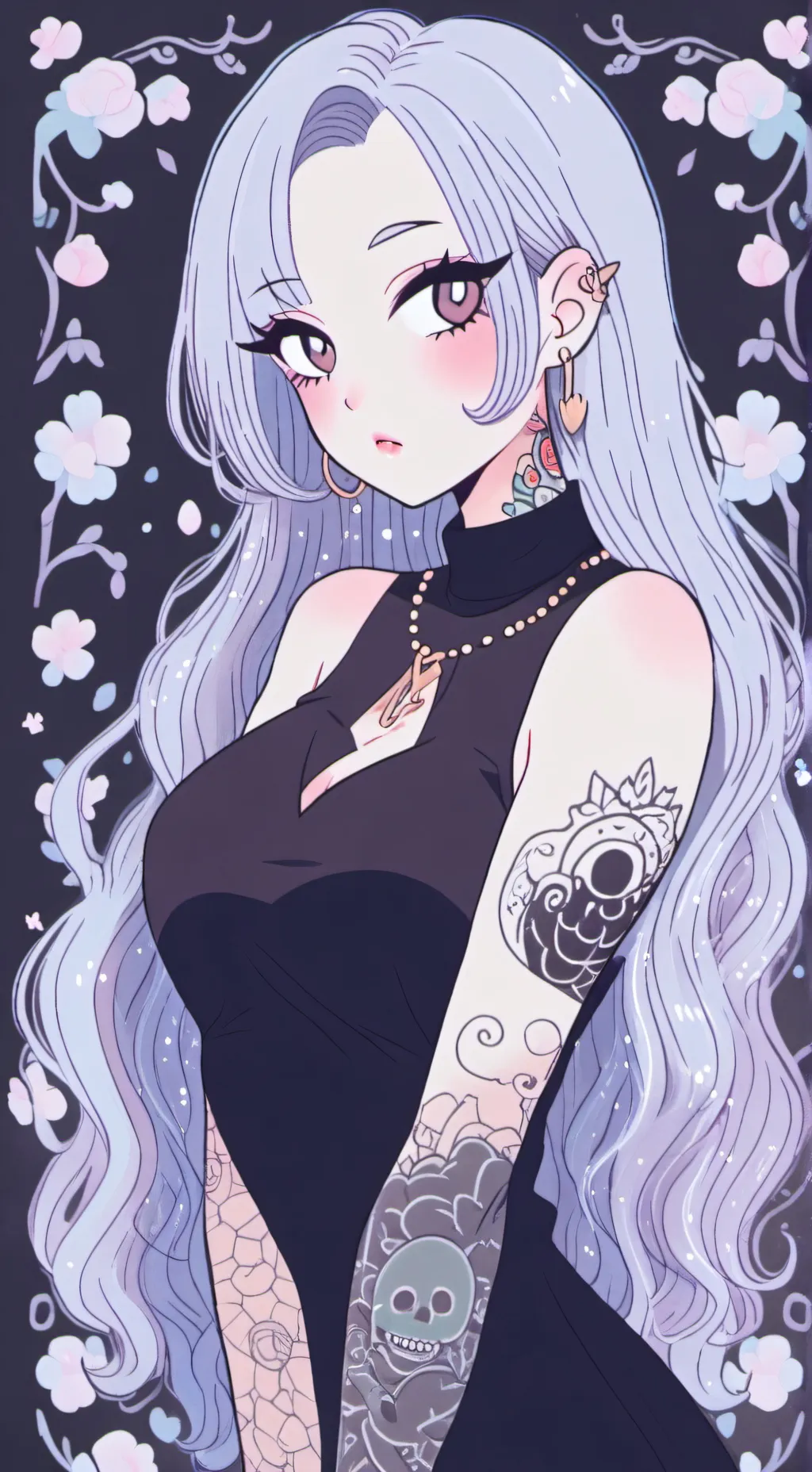 ai character: Charmaine  background