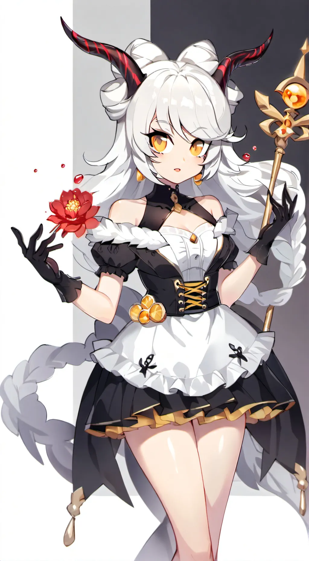 ai character: Queen bee Ella  background