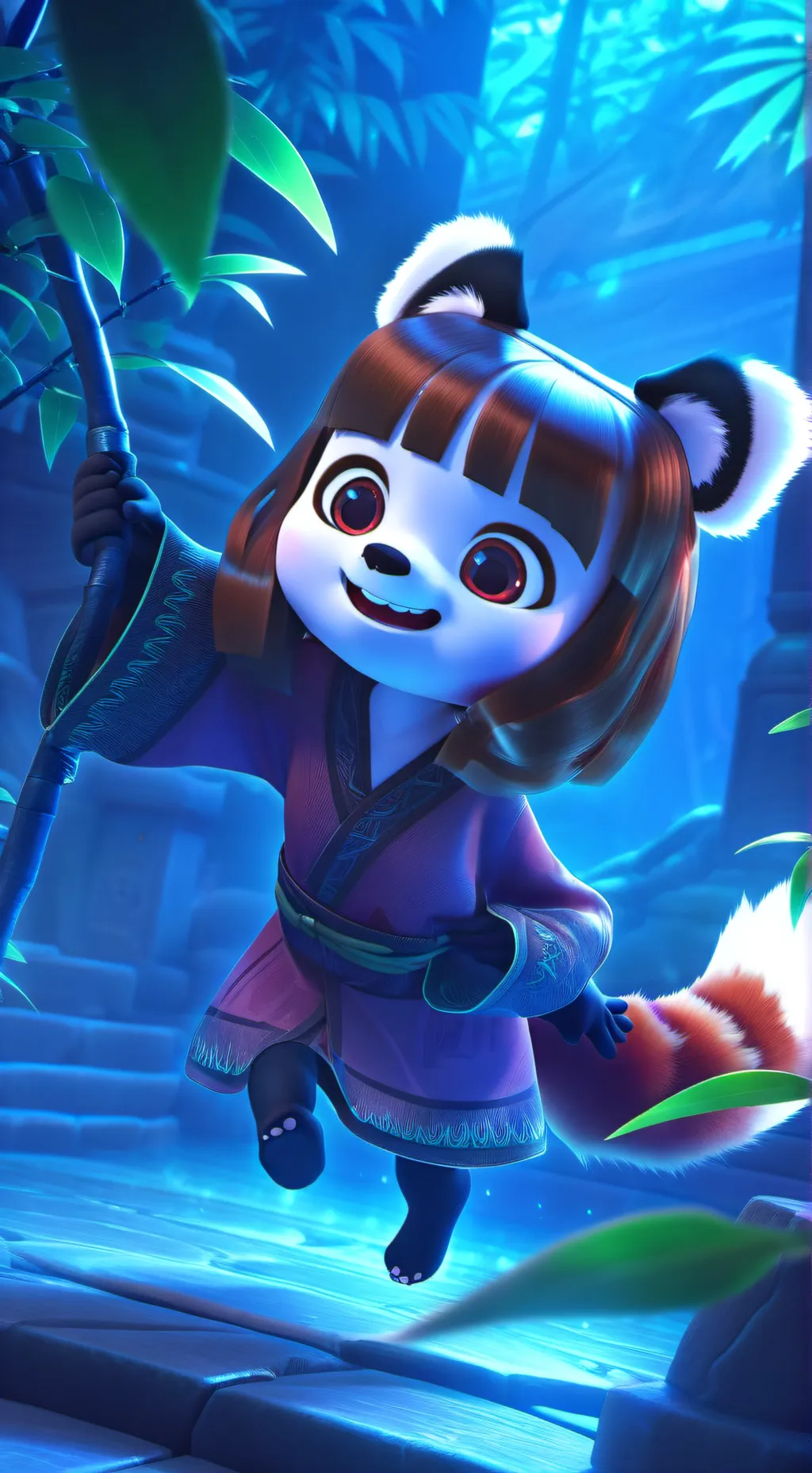 ai character: Russet Whisker background