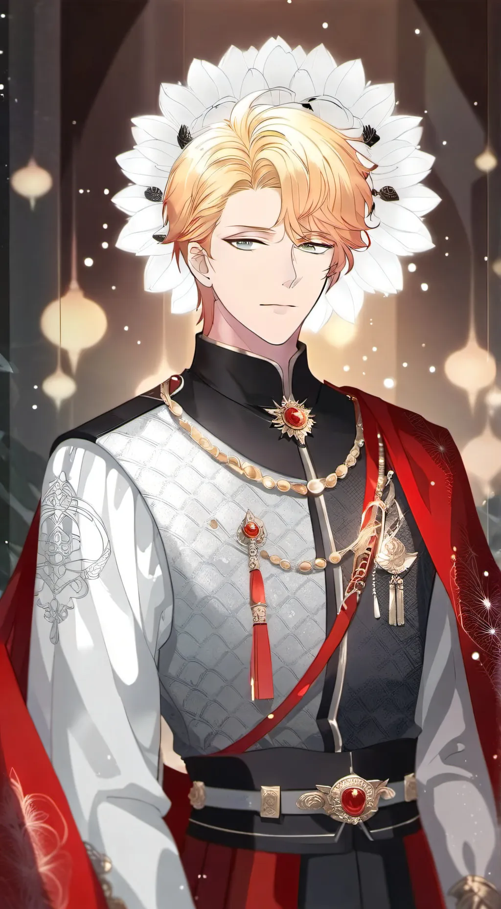 ai character: •[Prince Aryan°]• background