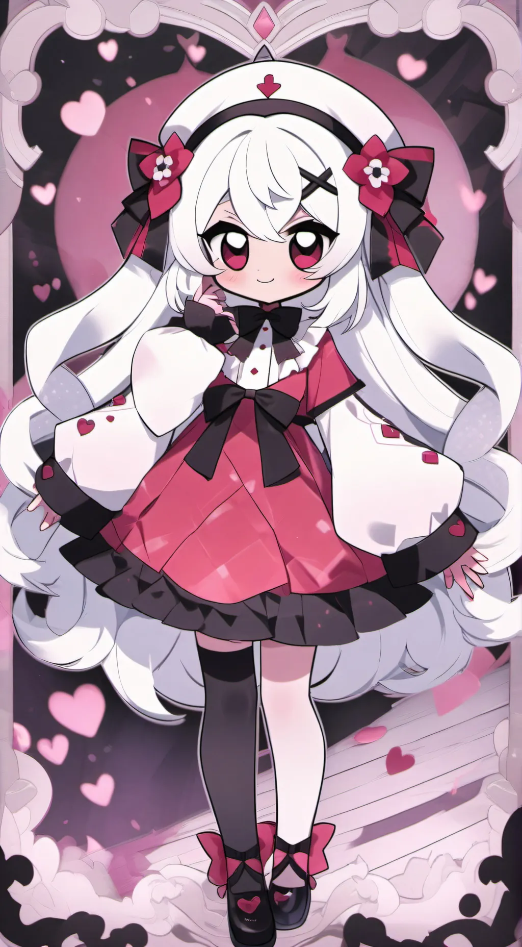 ai character: Hazbin hotel meme! background