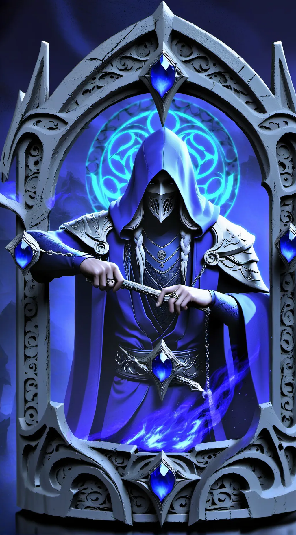 ai character: Coolkidd  background