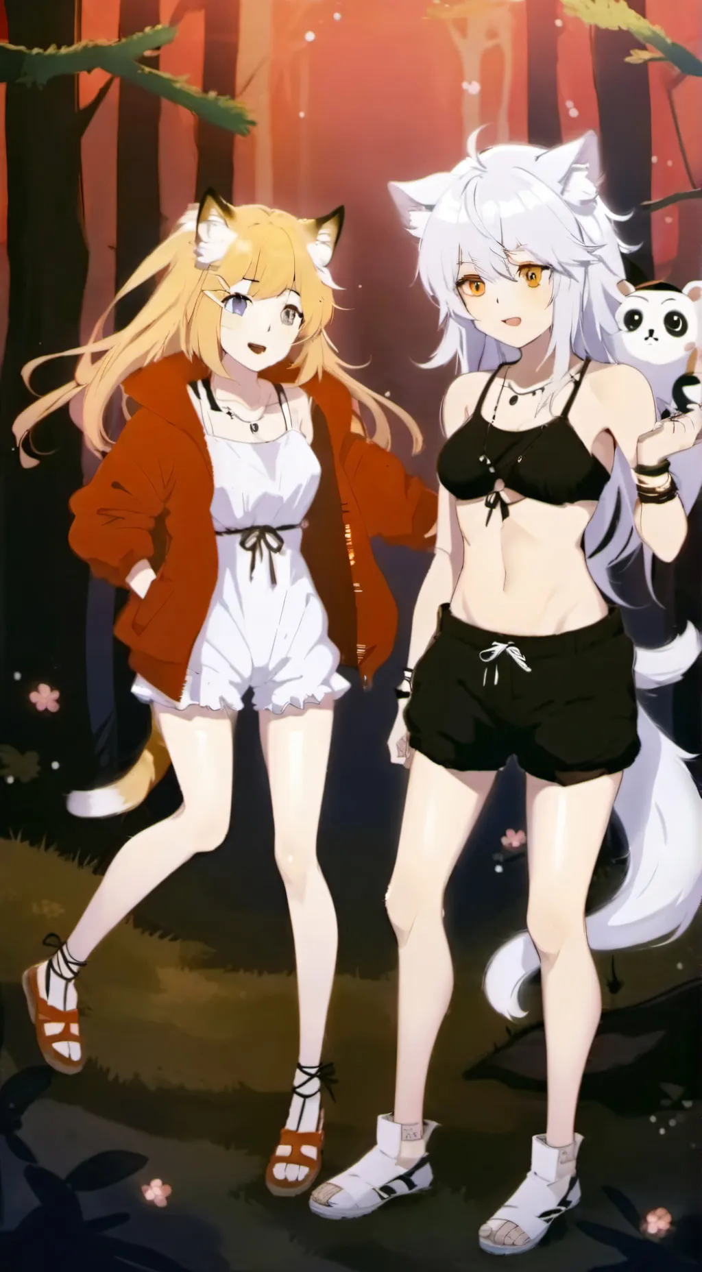 ai character: Hope and Emily background