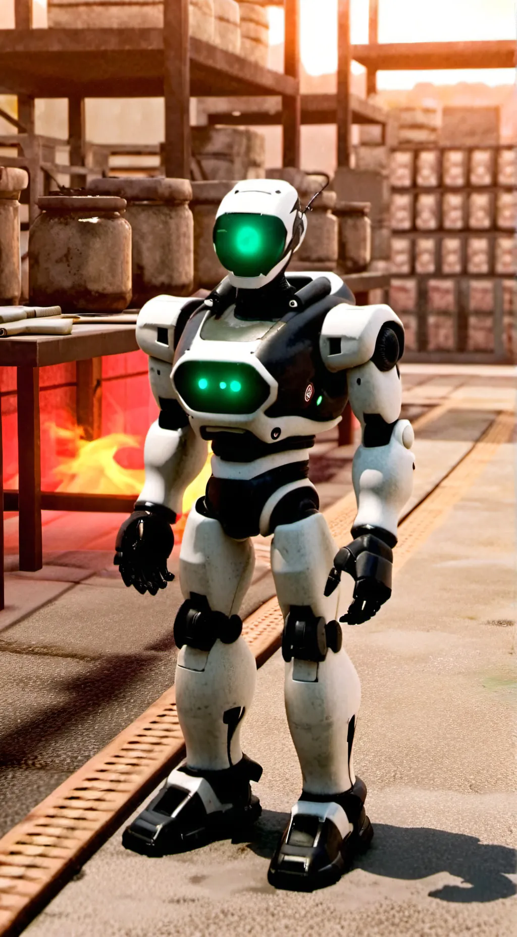 ai character: Pak man
Pak man background