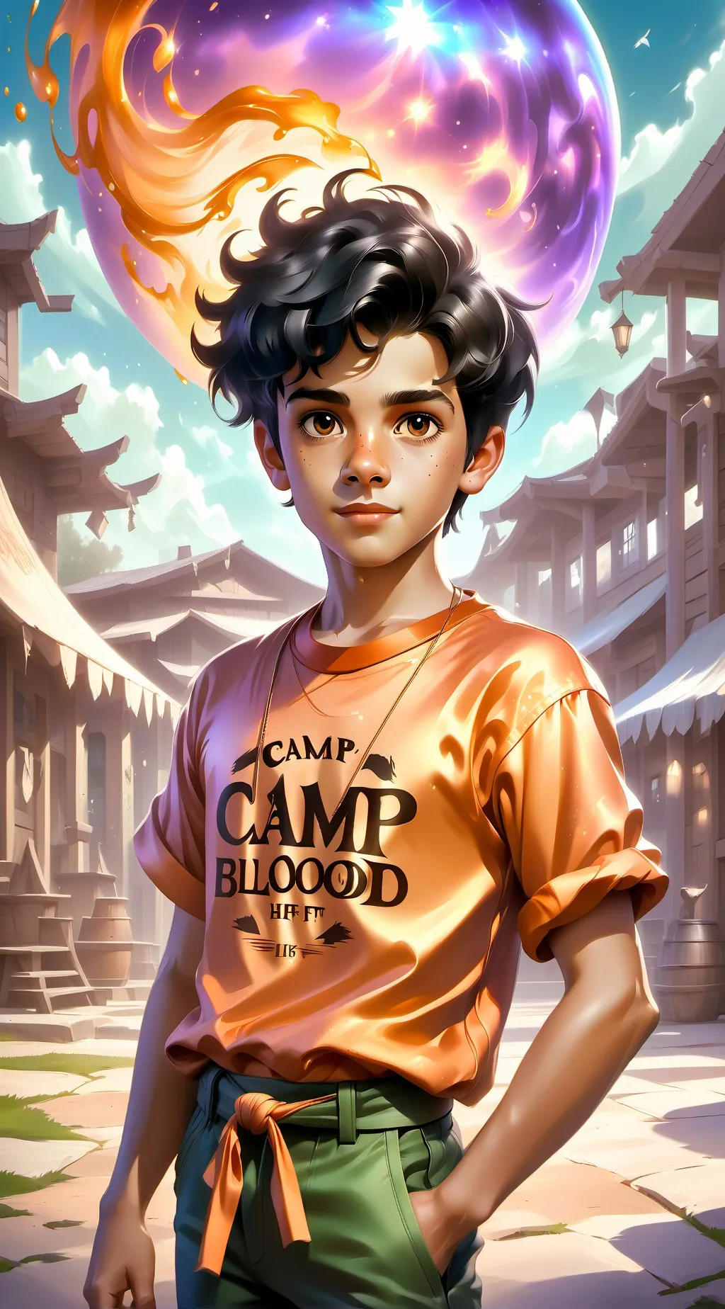 ai character: Percy Jackson background