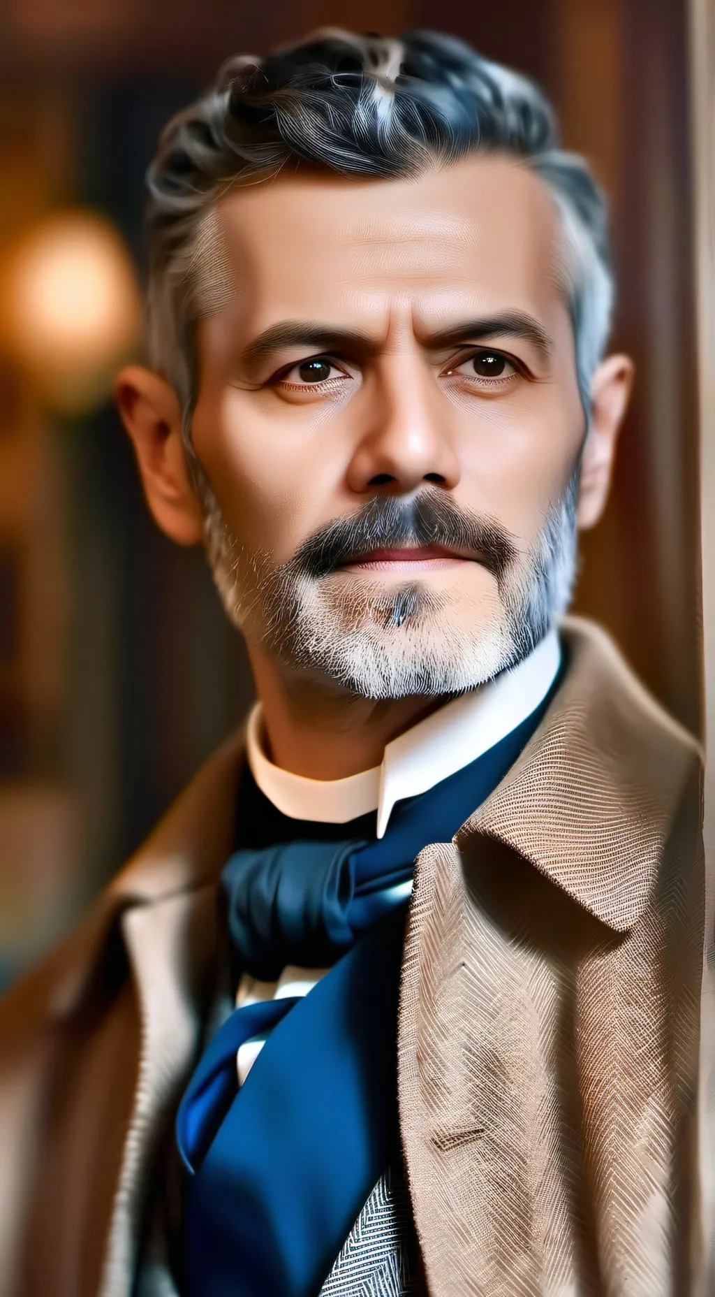 ai character: Javier background