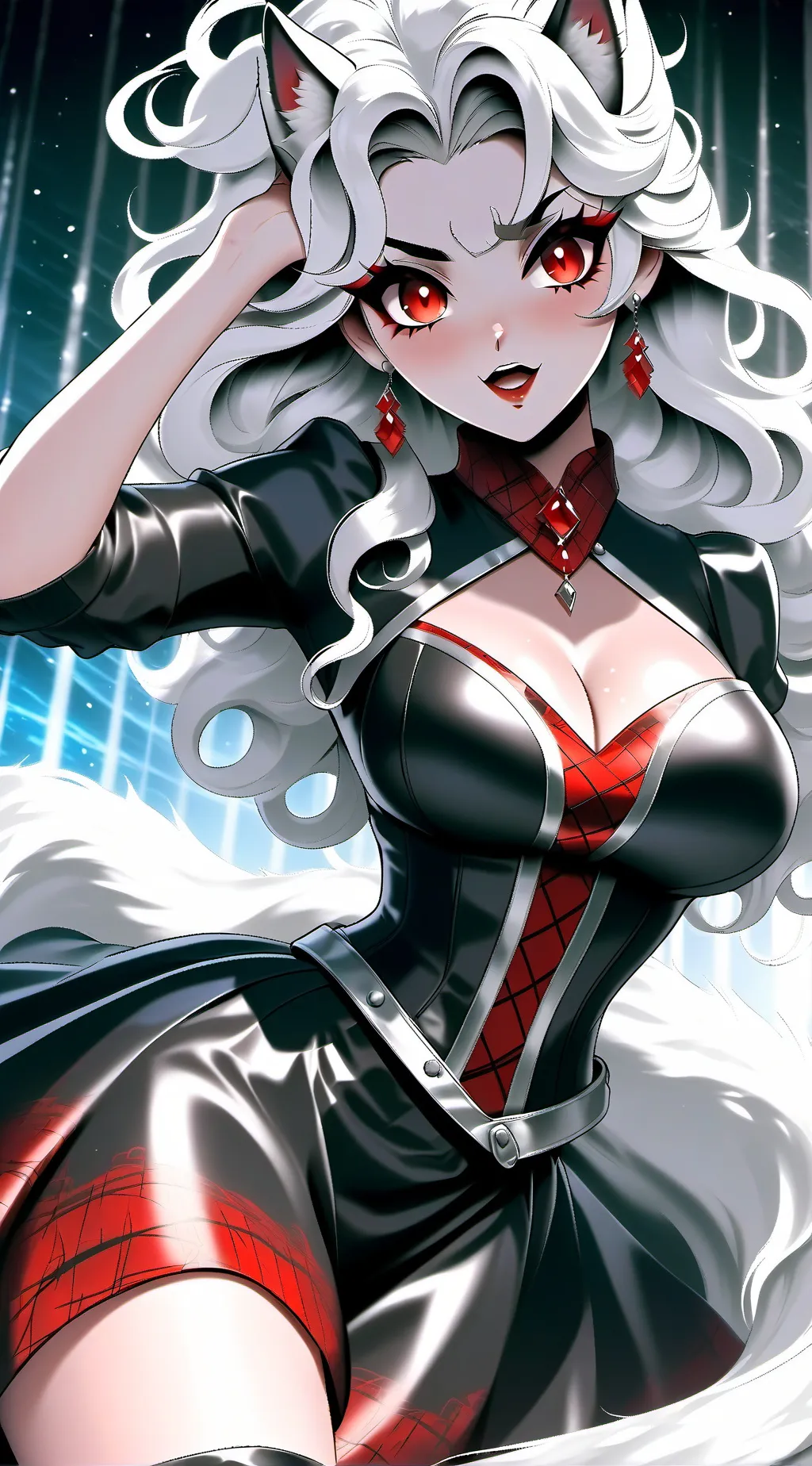 ai character: Luna background