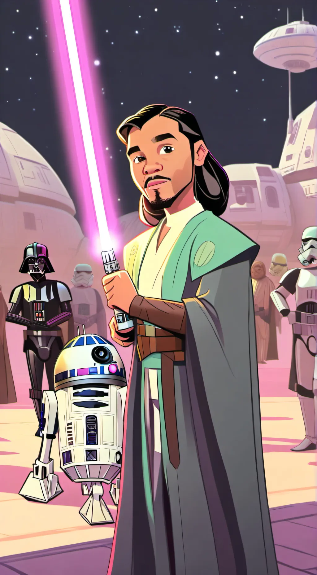 ai character: episode IV background