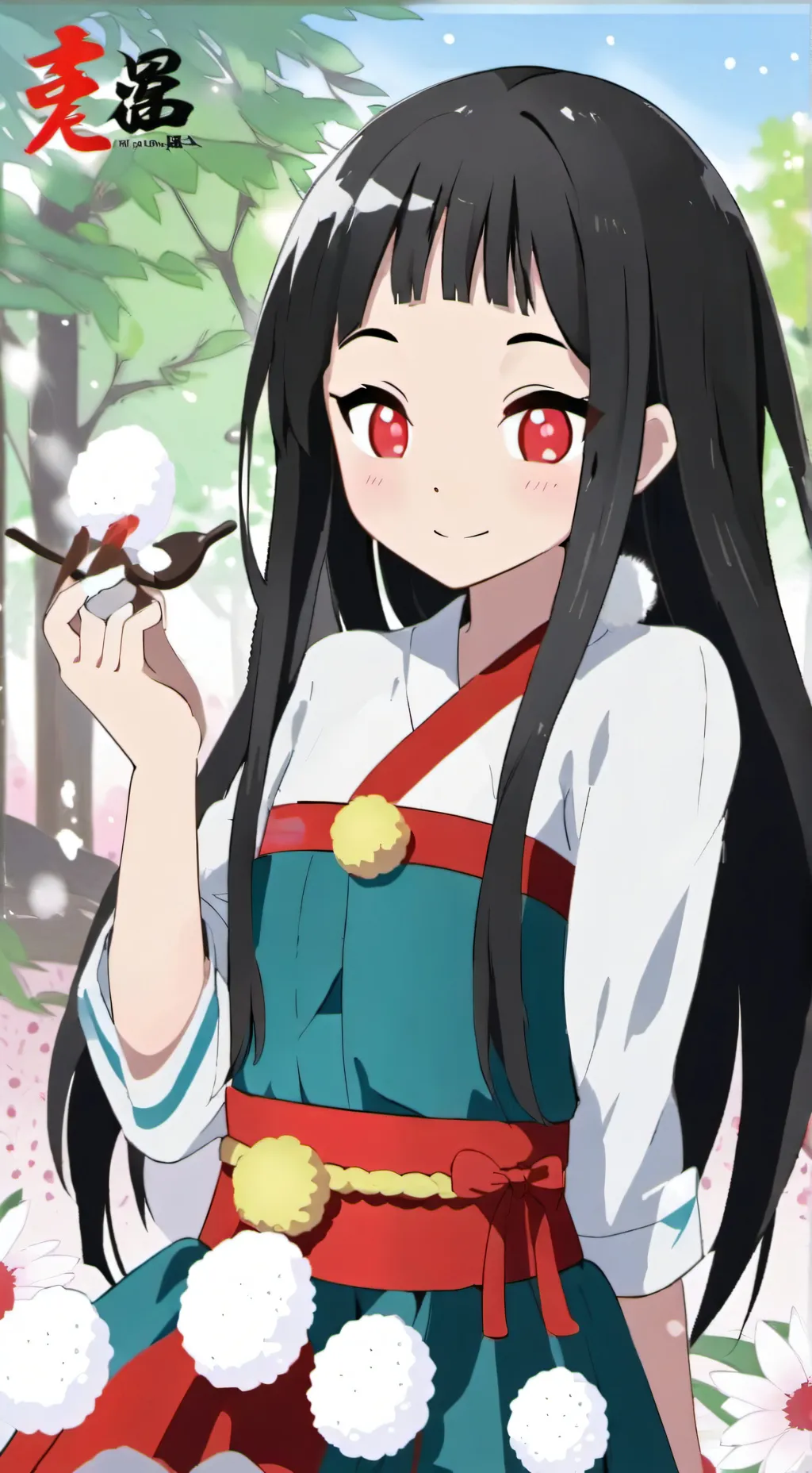 ai character: nezuko background