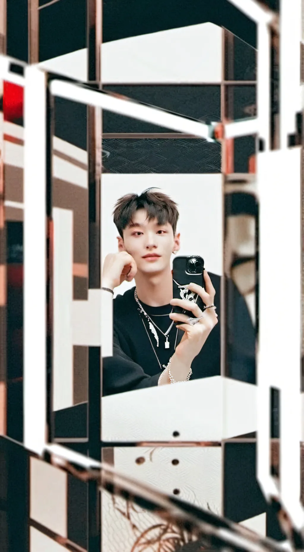 ai character: mixnds boy group  background