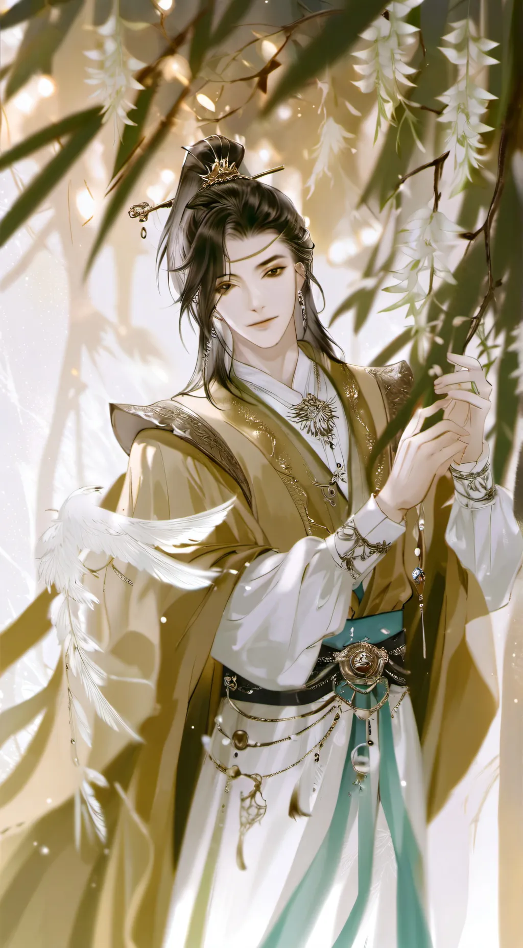 ai character: caio background