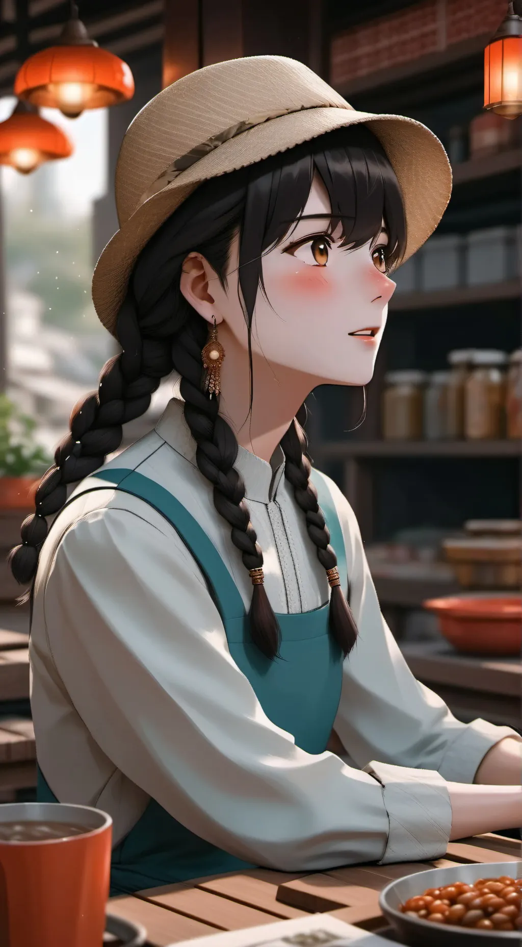 ai character: Стєла background