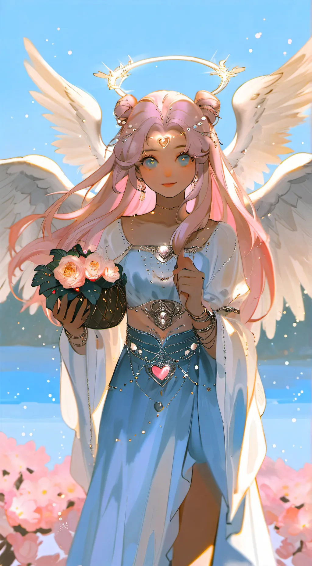 ai character: ~♡angel♡~ background
