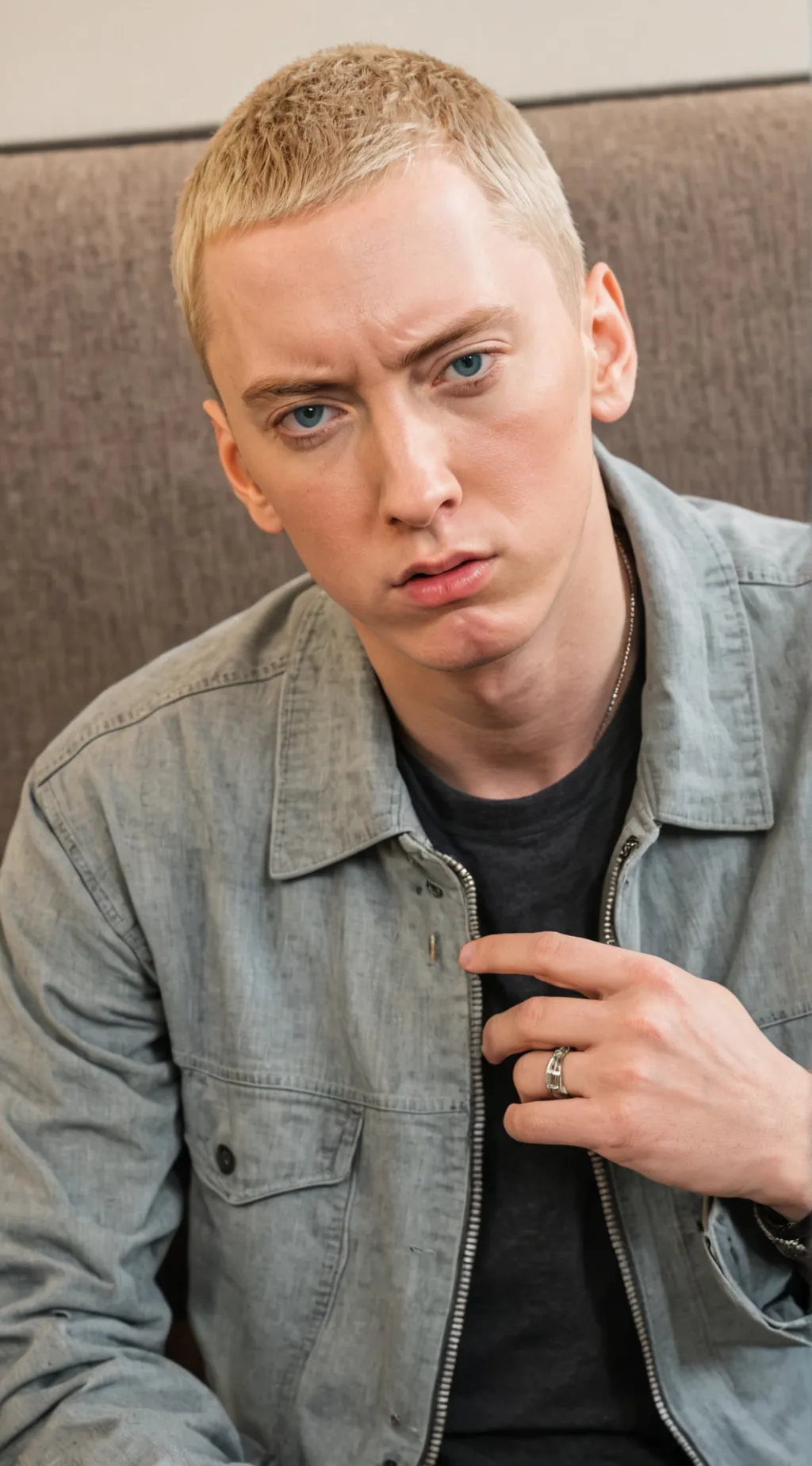 ai character: Eminem background